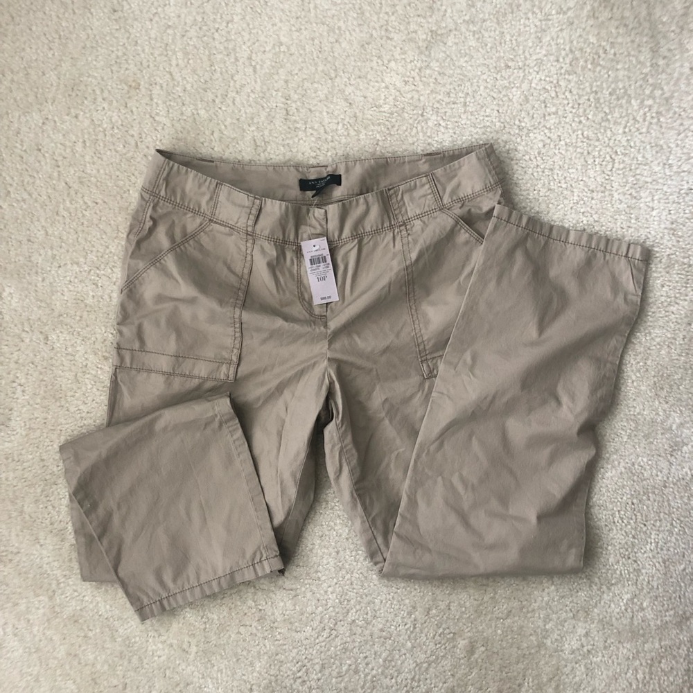 Ann Taylor Cargo pants 10P NWT